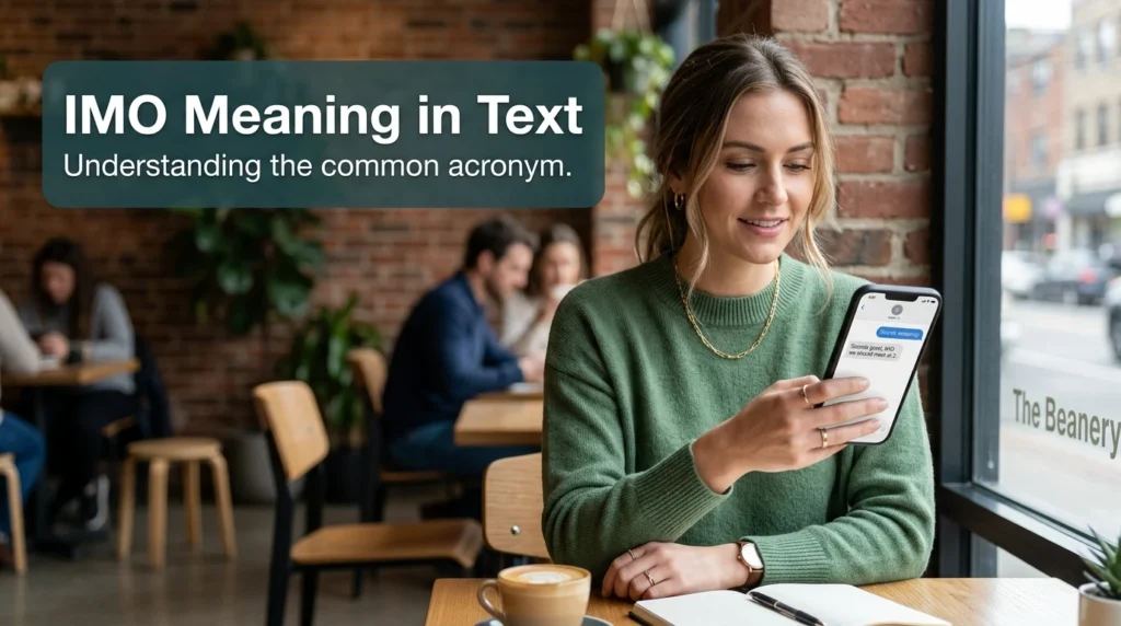 IMO Meaning in Text