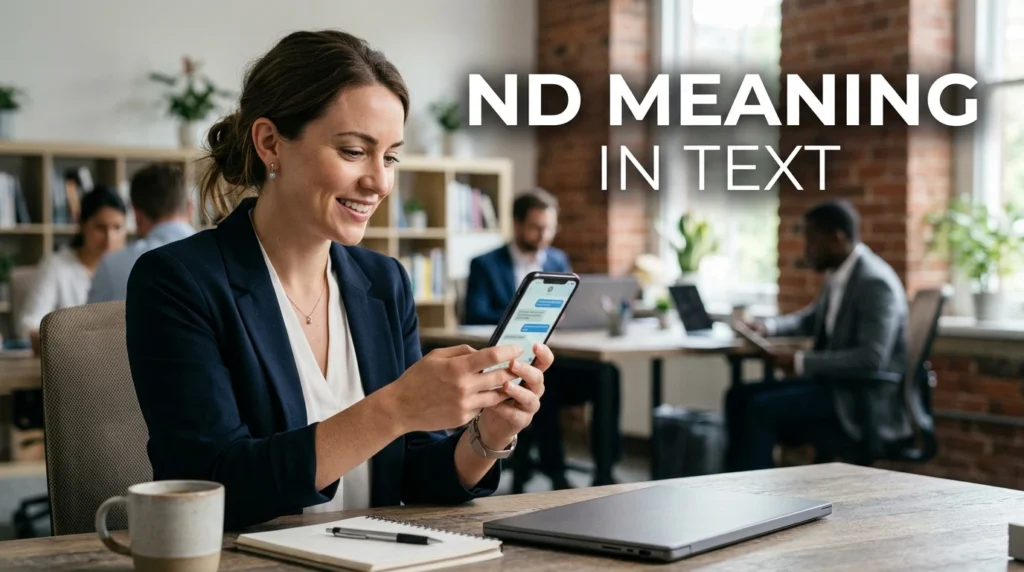 ND Meaning in Text