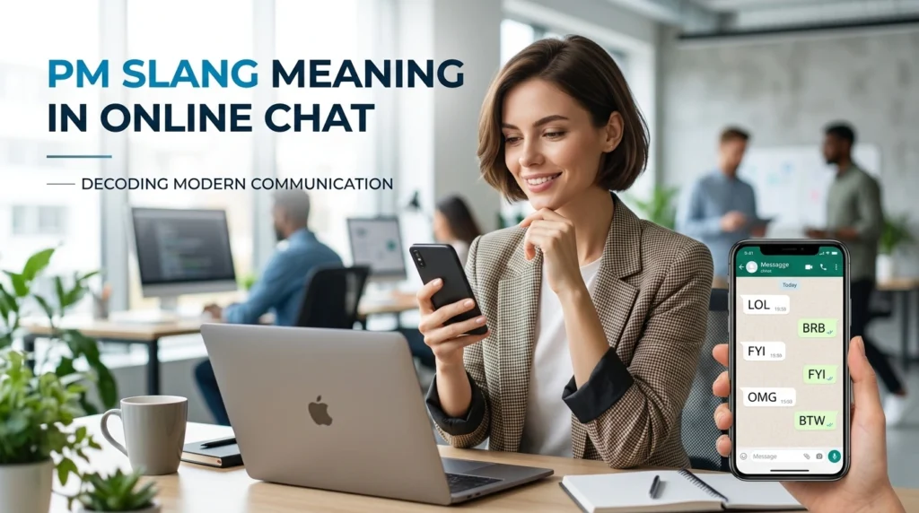 PM Slang Meaning in Online Chat