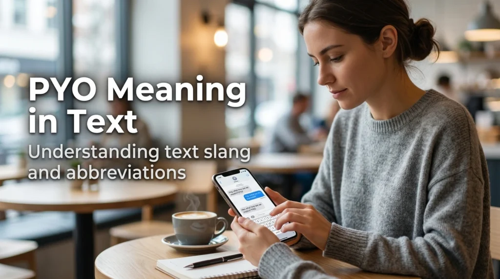 PYO Meaning in Text