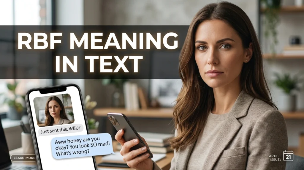 RBF Meaning in Text