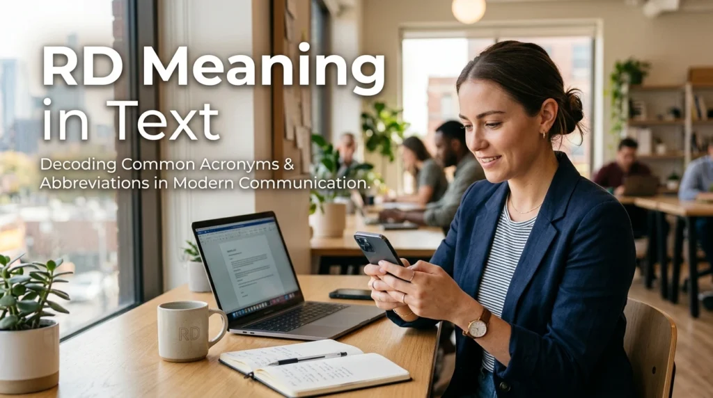 RD Meaning in Text