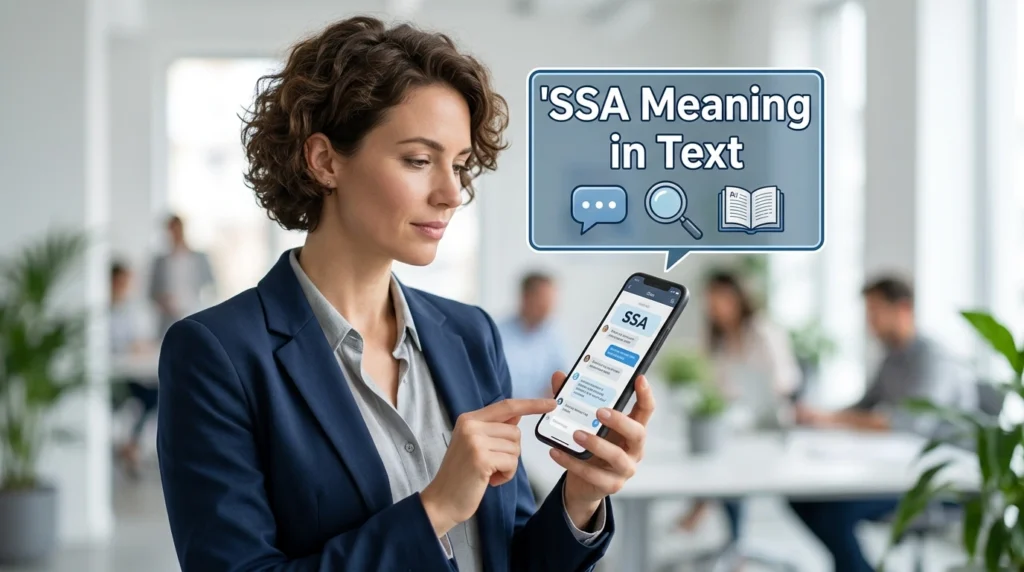 SSA Meaning in Text