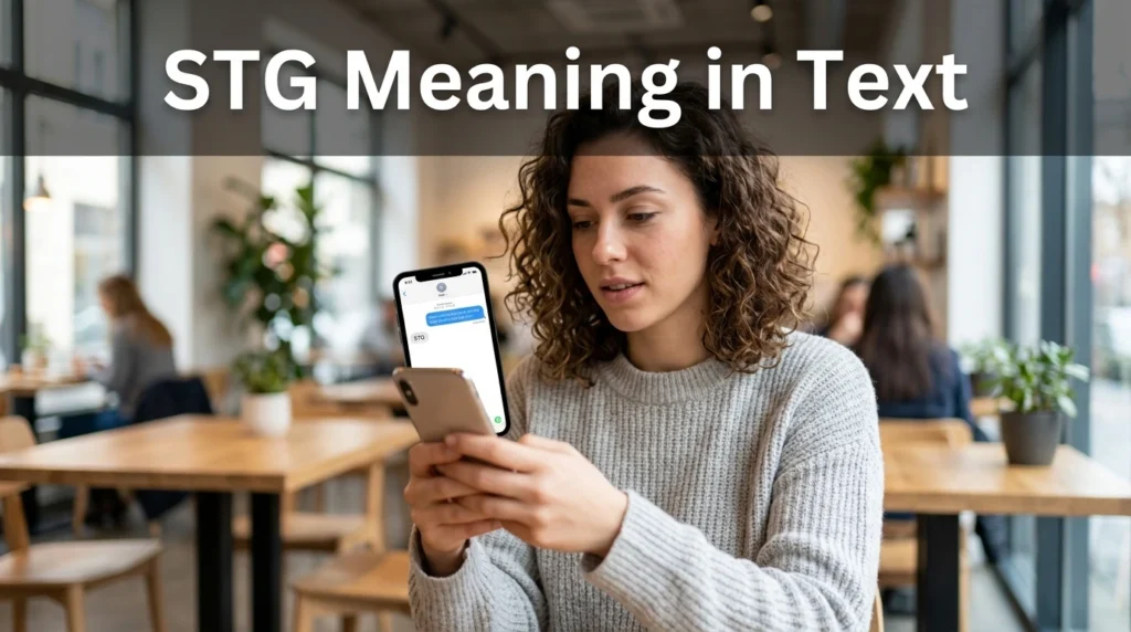 STG Meaning in Text