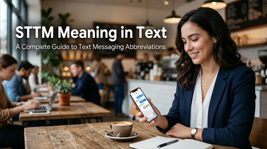 STTM Meaning in Text