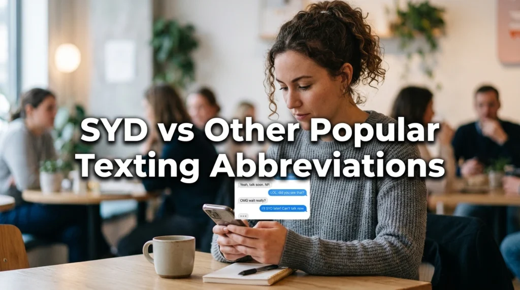 SYD vs Other Popular Texting Abbreviations