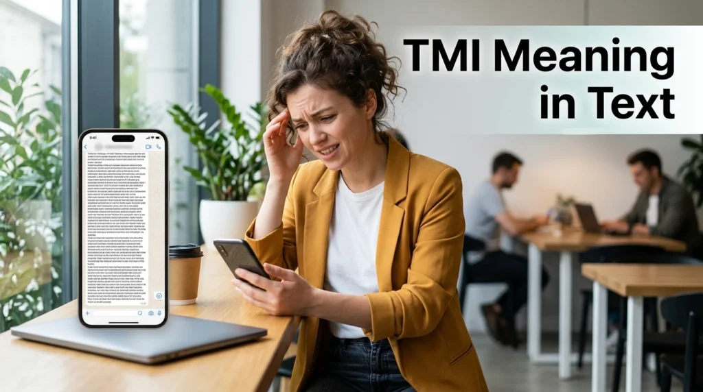 TMI Meaning in Text