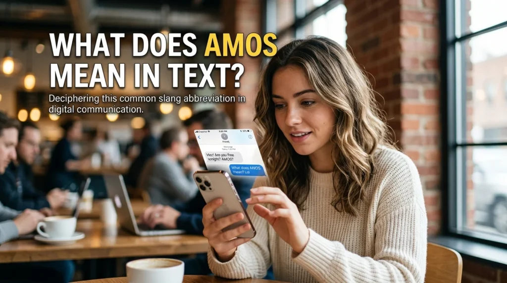 What Does AMOS Mean in Text