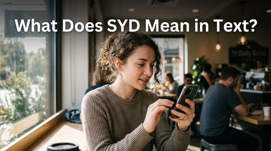 What Does SYD Mean in Text