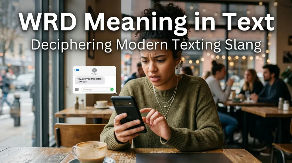 WRD Meaning in Text